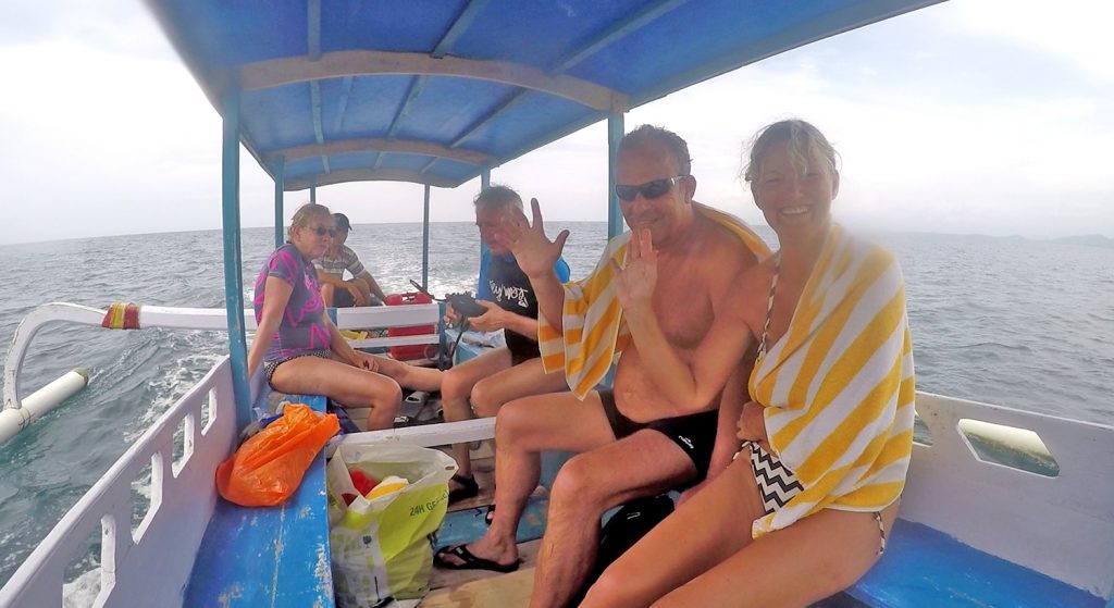 Island hopping Gili Nanggu for cruise ships passenger