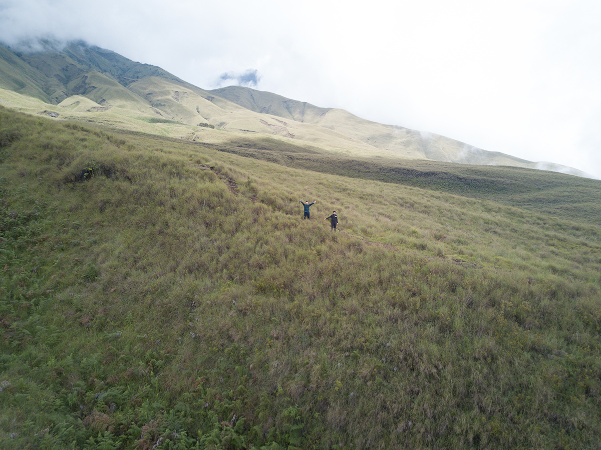 Savanna Sembalun trekking route