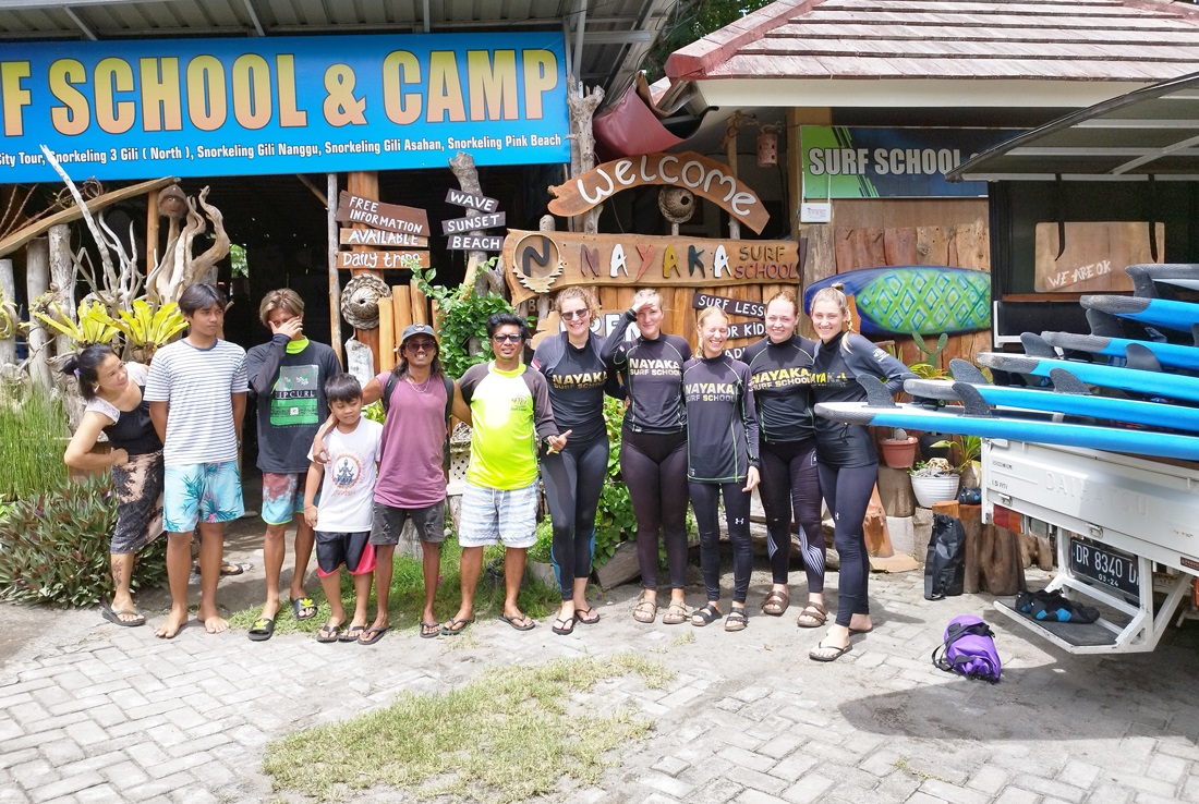 surf camp packages