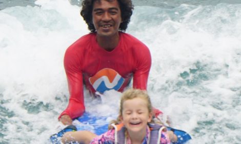 Family Surf Lesson Senggigi