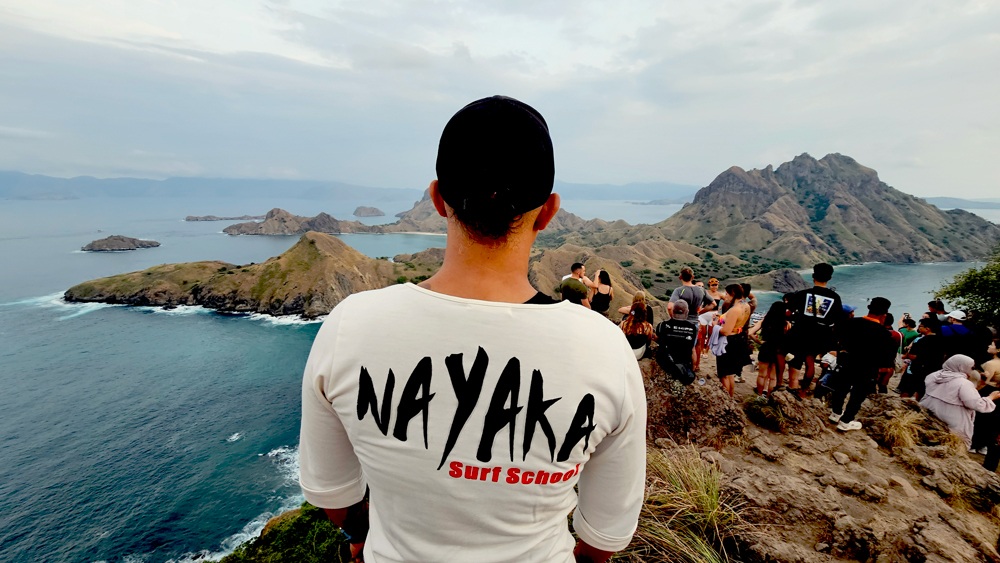Sunrise view from Padar island - Komodo tour 3 days