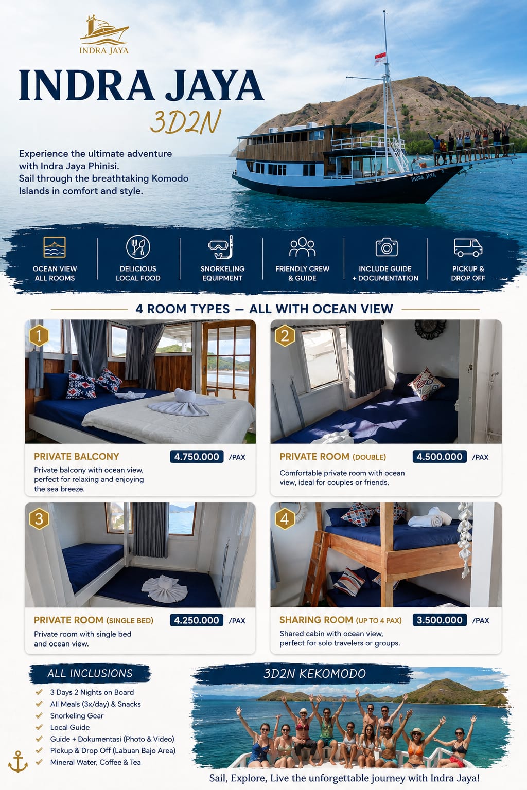 Indra Jaya Boat Labuan Bajo